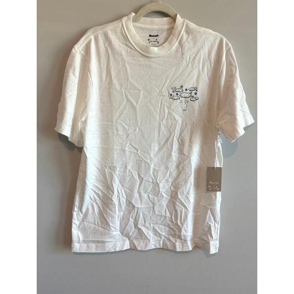 NWT Madewell x Mark Neeley Graphic Tee White Size Small - Picture 2 of 6